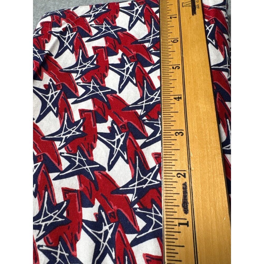 Patriotic Star Print Fabric 1/2 yard x 42" By Michal Sparks - Picture 2 of 4
